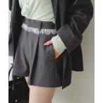 パンツ SETUPレースショートパンツ レディース