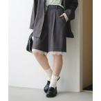 パンツ SETUPレースハーフパンツ レディース