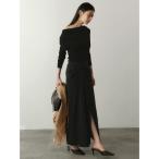 スカート ドレープディティールスカート