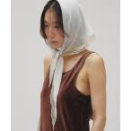スカーフ バンダナ Satin Lace Scarf レディース
