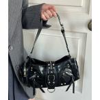 ショッピングスタッズ ショルダーバッグ バッグ スタッズベルト デザイン ミニ ショルダーバッグ レディース メンズ