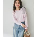 ニット セーター 「最強着映え」ブークレスパンコールオフショルリボンニット レディース