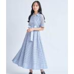 ショッピングシャツワンピース ワンピース コットンレースシャツワンピース