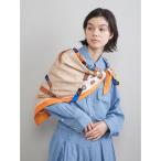 スカーフ バンダナ ベルトモチーフ柄スカーフ レディース