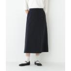 スカート ストレッチポンチＡラインスカート