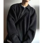 セーター ニット Loose Fit Polo Knit ルーズフィット ポロニット メンズ レディース