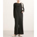 サロペット オーバーオール カットジョーゼットサロペット レディース