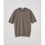 セーター ニット 半袖コットンニットＴシャツ メンズ