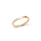 指輪 リング Line Ring Polished 2.5MM ポリッシュ仕上げ ローズゴールド／ゴールド／シルバー レディース メンズ