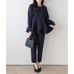  выставить задний жемчуг pe слива tops & конические брюки выставить женский 