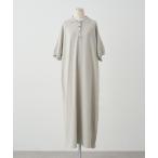 ワンピース ニットポロワンピース