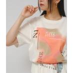 ショッピングDays tシャツ IN DAYS グラフィックロゴT レディース