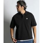  рубашка-поло [BLACK LABEL]SORONA PONTE RIB POLO SHIRT: Solo na Blend штемпель ребра рубашка-поло мужской 