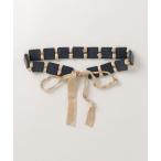 ショッピングPRADA 「PRADA」 ベルト - ネイビー レディース