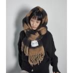 [THE YOn] muffler FREE Brown женский 