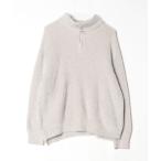 [Loose/ разрозненный ] длинный рукав вязаный S светло-серый мужской 