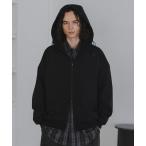 [Casper John] Zip выше Parker MEDIUM черный мужской 