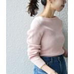 「SHIPS any」 長袖ニット ONE SIZE ピンク レディース