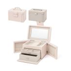 収納 リボン ジュエリーボックス  ライトピンク 収納 アクセサリー収納 大容量