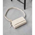 ショルダーバッグ バッグ 「3ルーム構造」ふかふかフラップショルダーバッグ レディース