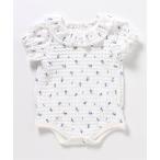 ベビー服 ロンパース ぽこぽこパフスリーブボディースーツ