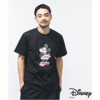 tシャツ ディズニー  UVカットドライグラフィックTシャツ ミッキー メンズ
