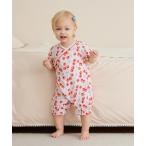 スリーパー ベビさらオール（さくらんぼ・小花）