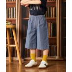 ショッピングダンガリー パンツ ダンガリー・ツイルミドル丈パンツ キッズ 子供服 男の子 女の子