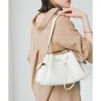 ショルダーバッグ バッグ 「収納力抜群」2WAYサイドポケット巾着ショルダー レディース