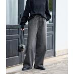  джинсы Denim Denim брюки [ дополнение ]12.5oz WIDE LEG DENIM женский 