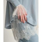 ショッピングＺＡＫＫＡ アームカバー レイヤードドットレースカフス レディース