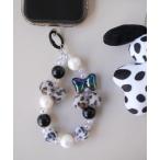 キーホルダー 「 Sowel. / ソエル 」 ヒョウ柄 リボン モチーフ キーホルダー / スマホ ストラップ