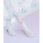 ブーツ フロントリボンショートブーツ レディース