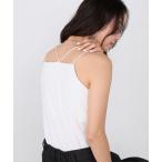  топ [forksy.] cup имеется двойной ремешок me low ребра топ / контакт охлаждающий *UV cut 