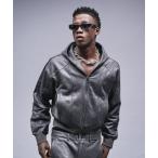 パーカー Leather Like Co