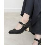 パンプス ヒールアップメリージェーンパンプス