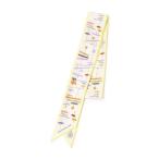 スカーフ バンダナ Atelier TOMORROWLAND MUSIC BARシルク ボウタイスカーフ レディース