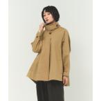 ジャケット テーラードジャケット ケープトレンチ  / 体型カバー ミディ丈 春アウター レディース