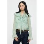ブラウス シャツ 「26年SS新作」BOW TIE CHIFFON ブラウス レディース
