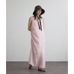 ワンピース リネンドロストノースリーブワンピース / GENTLE LINEN
