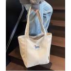 トートバッグ 「 ammy. / エイミードット 」 ドッグ 刺繍 キャンバス デイリー トートバッグ レディース