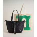 ショッピングマリメッコ ショルダーバッグ バッグ 「ZOZO限定　ノベルティ付」Unikko / tote bag M black レディース メンズ