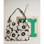 ショッピングマリメッコ ショルダーバッグ バッグ 「ZOZO限定　ノベルティ付」Unikko / Knitted Bag Large レディース メンズ