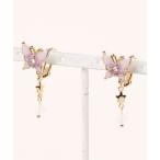 イヤリング 蝶モチーフ イヤリング 