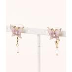 ピアス 蝶モチーフ ピアス レディー