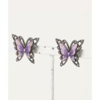 ピアス 蝶モチーフ ピアス レディー