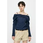 ブラウス シャツ 「26年SS新作」RIBBON