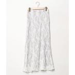 「natural couture」 ロングスカート FREE ホワイト系その他 レディース