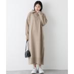 「LAVEANGE」 ニットワンピース 3L ベージュ レディース