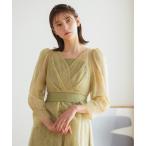 「niana」 長袖ワンピース M マスタード レディース